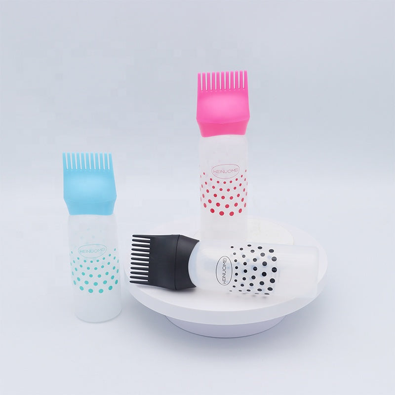 Essentiva™ Haarölflasche mit Kamm