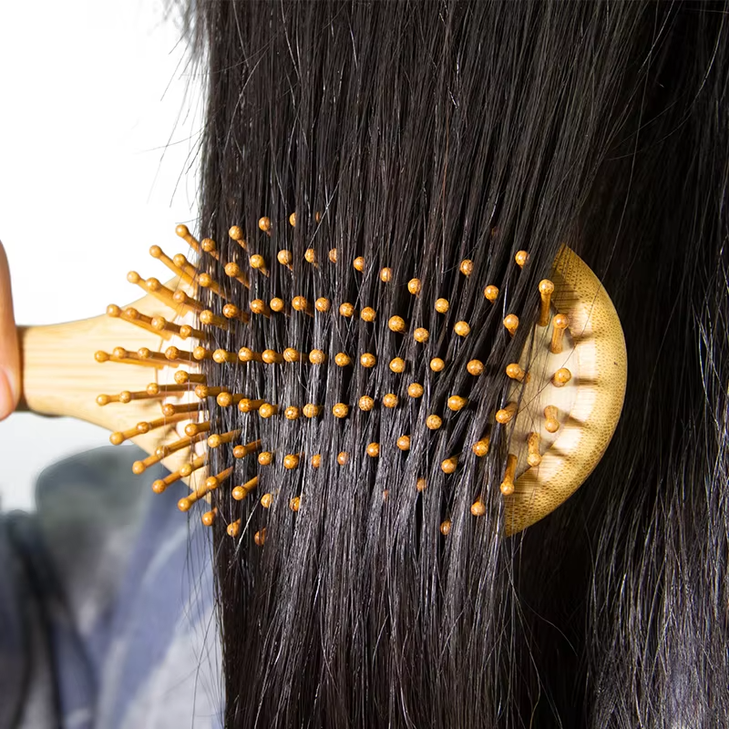 Essentiva™ - Bambus Paddle-Haarbürste